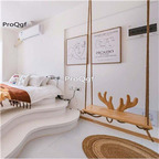 139usd Prodgf 1 Set deer shape Nordic hanging chair