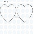 Prodgf 1 Set blank heart punch press die mold