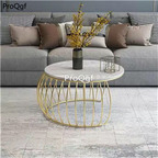 159usd Prodgf 1 Set diameter 80cm European ins light luxury marble table