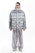 AW20原创设计 金属光泽羽绒服