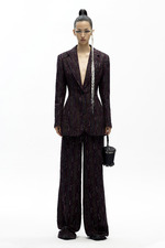 AW20 原创设计宽肩收腰剪裁西装