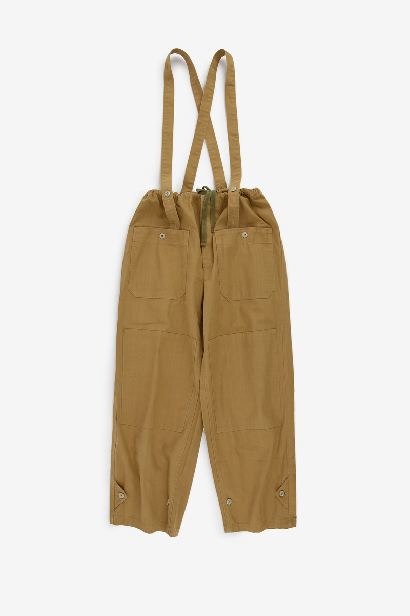 Japanese oxford nylon Czech army cook pants, unisex-2