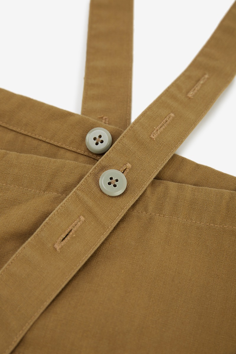 Japanese oxford nylon Czech army cook pants, unisex-4