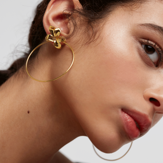 ESHA GOLD EARRINGS