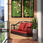 239usd Prodgf 1 Set 104*52*45cm two people seat Minshuku Hanging Chair