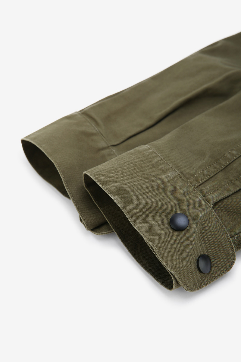 Japanese Cotton Duck Australian Army Drill Work Jacket, Unisex-3