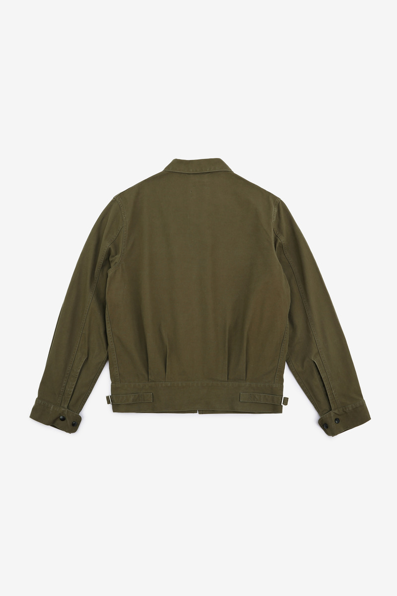 Japanese Cotton Duck Australian Army Drill Work Jacket, Unisex-4