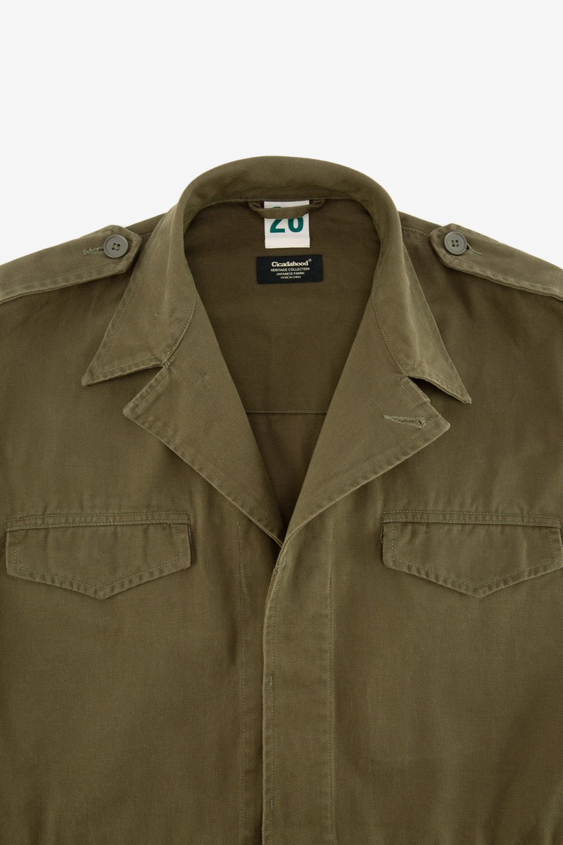 Japan Twill French Army M-47 Field Jacket, unisex-4