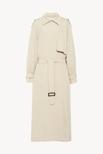 Yeli Coat in Viscose and Wool