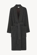 Yeli Coat in Viscose and Wool