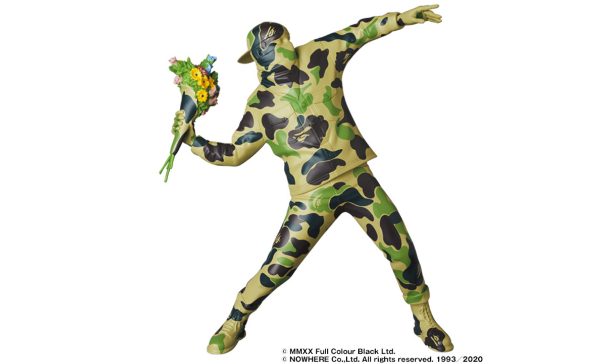 BRANDALISM x BAPE® FLOWER BOMBER 联名公仔释出