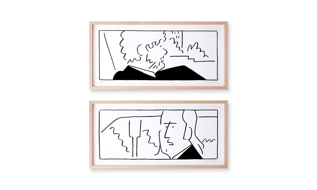 艺术家长场雄携手 AllRightsReserved 发布《Shot / reverse shot》首个丝网版画系列