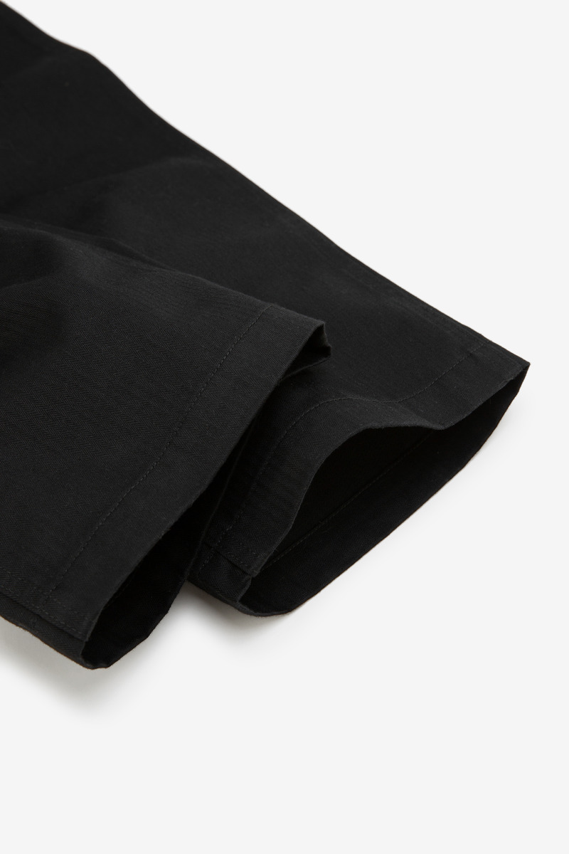 Japanese Workwear Herringbone Twill overalls(black)-3