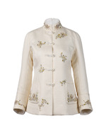 手工扣饰刺绣外套