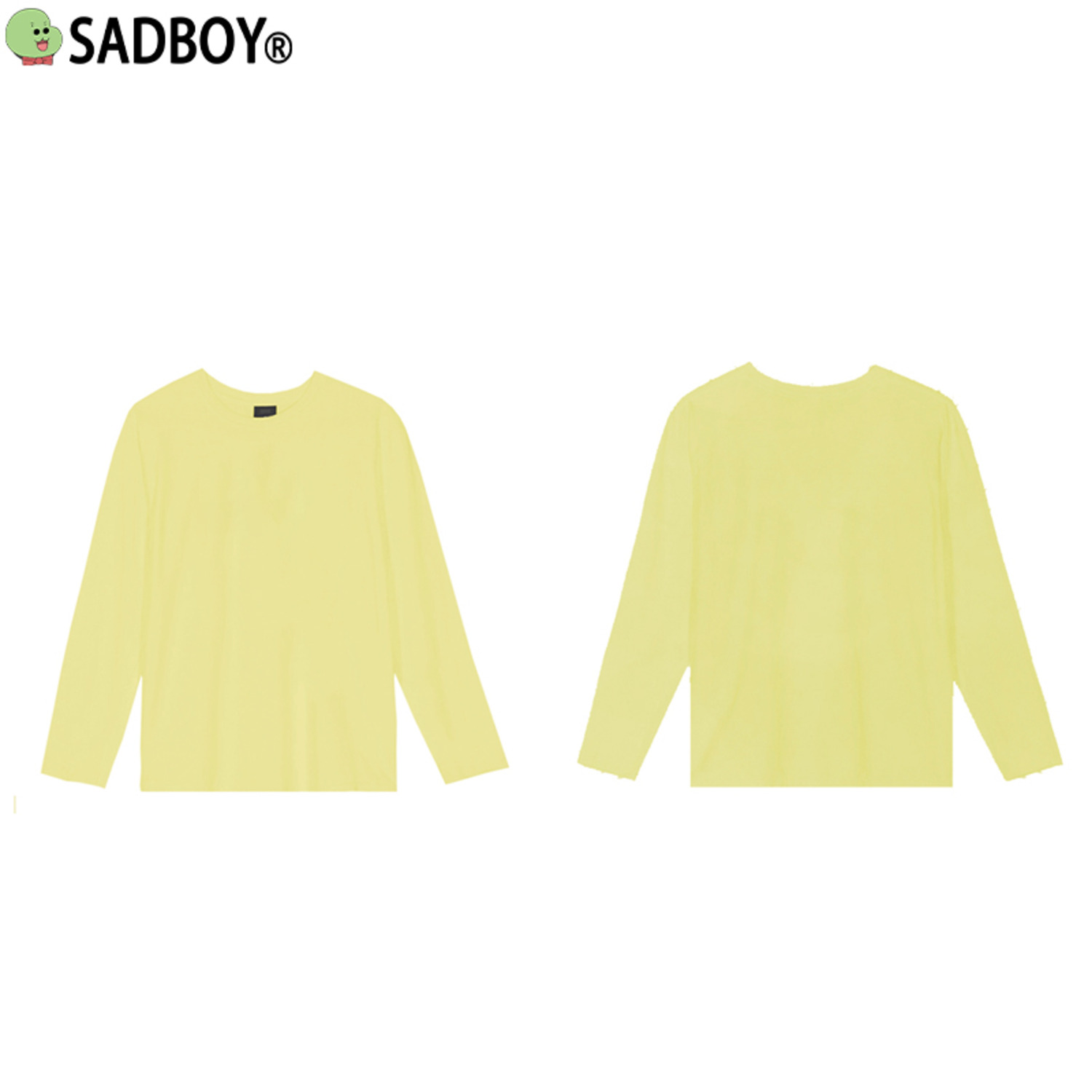 SadBoy2020冬季新款日系休闲潮衬透气衫长袖T恤-3