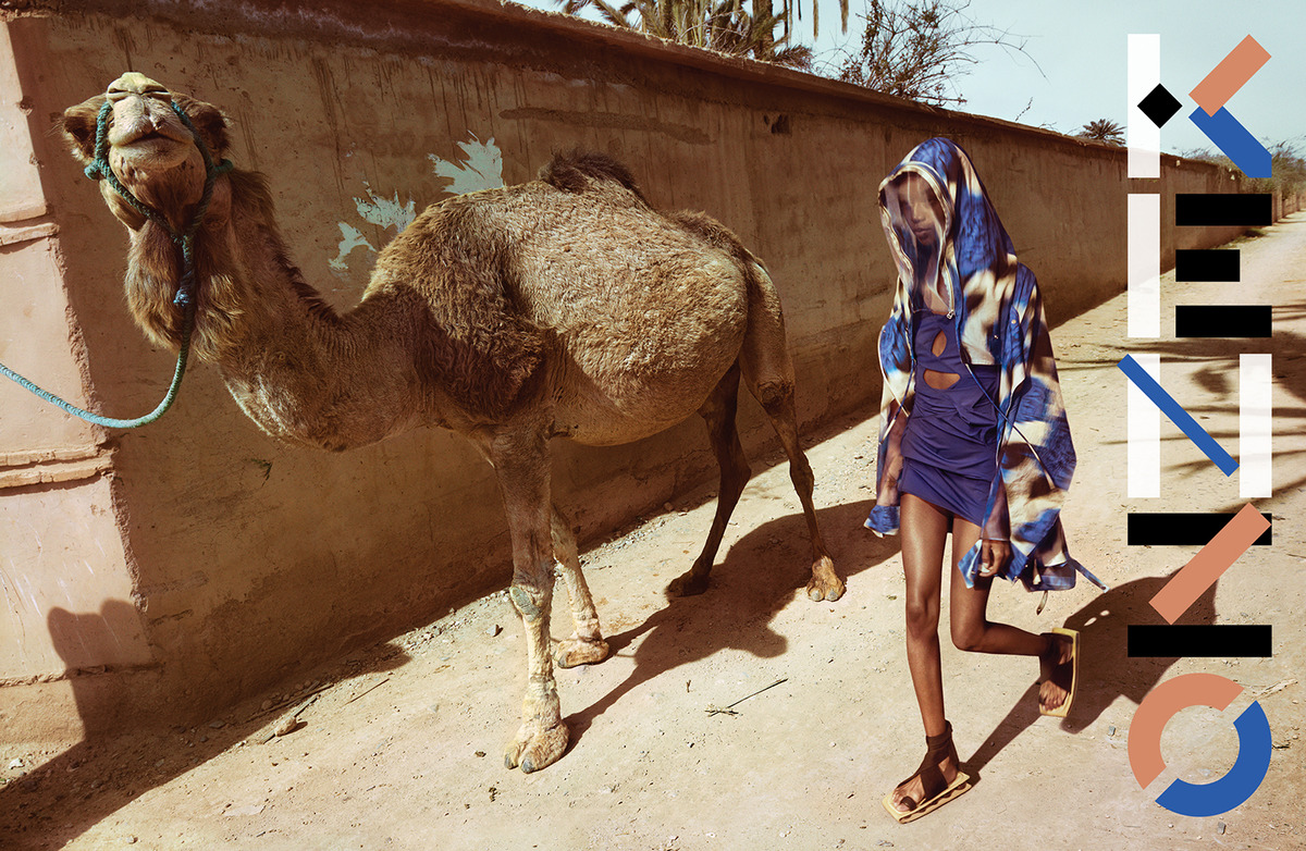 KENZO 携手摄影师 Glen Luchford 呈现 2021 春夏广告大片