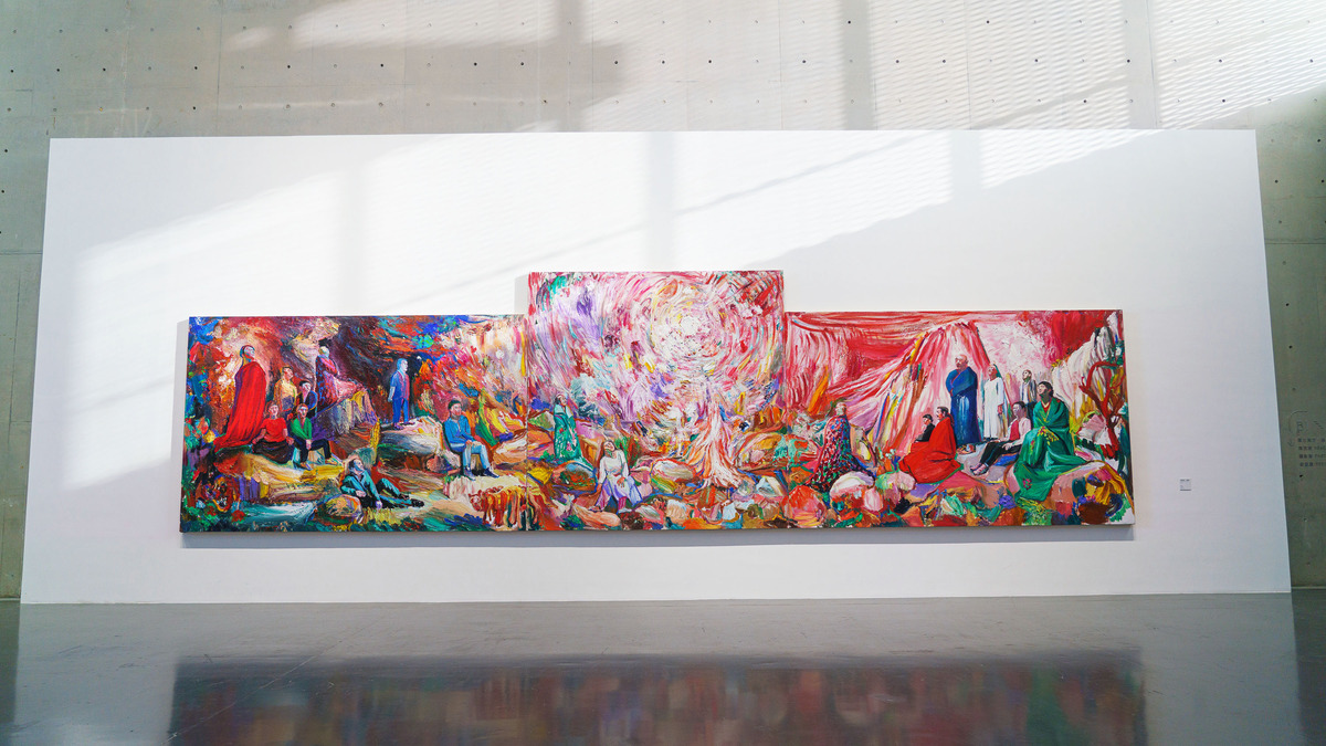 尹朝阳个展“浩瀚史”，近三年的山水风景及心理内化作品全新呈现