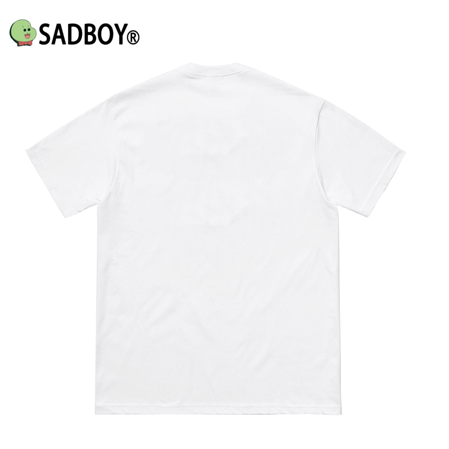 sadboy PrinceBlog小怪兽联名可爱印花新款情侣百搭宽松潮短袖T恤-4