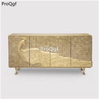 1399usd Prodgf 1Pcs A Set ins Gorgeous Peacock Corner Cabinet