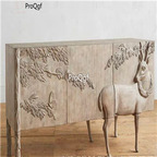 888usd Prodgf 1Pcs A Set ins Gorgeous Deer Corner Cabinet