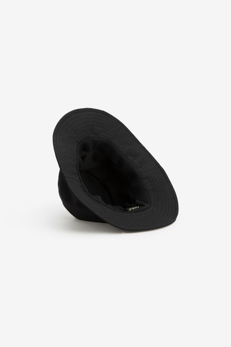 Military Waterproof Boonie Hat, unisex(black)-4