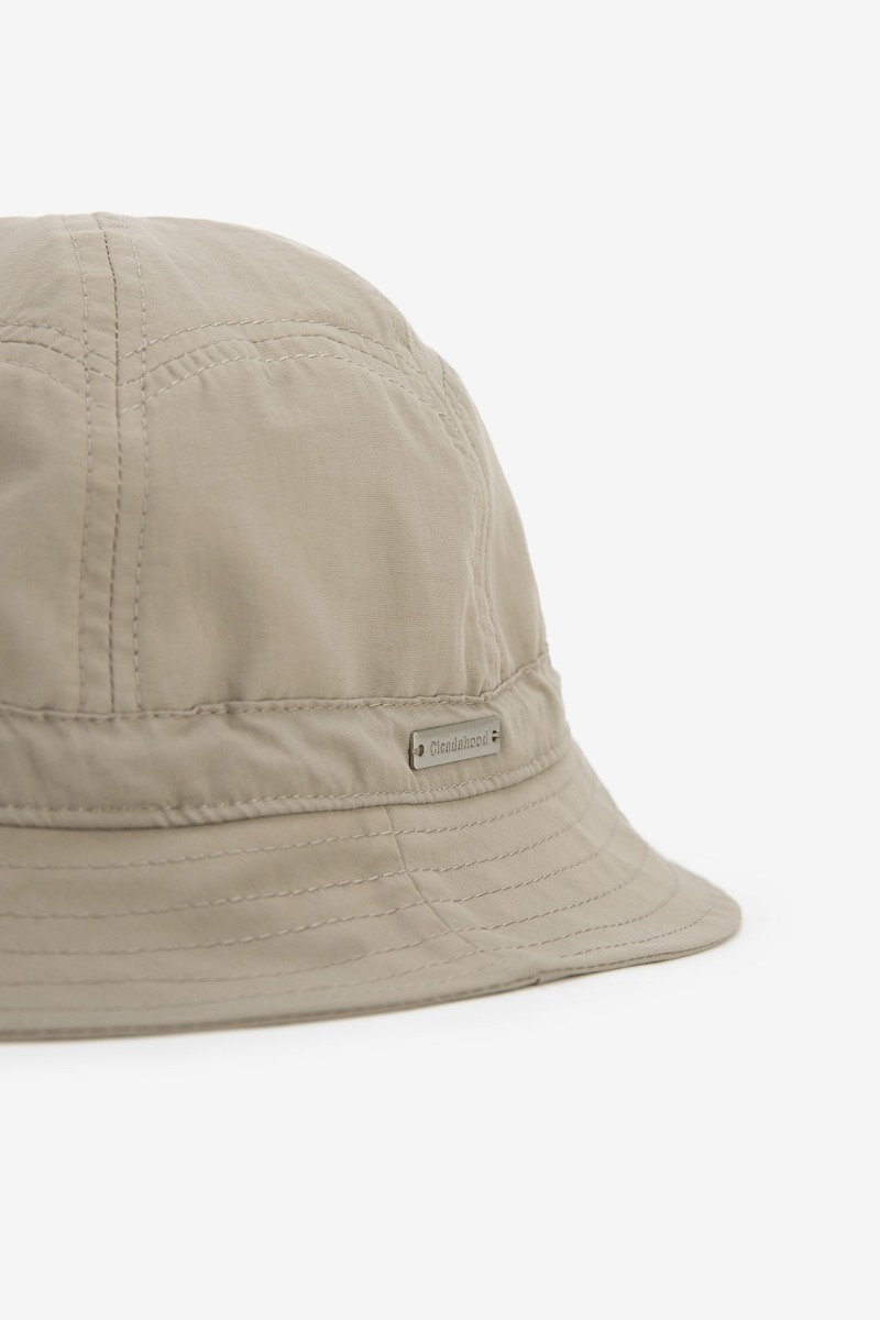 Military Fatigue Hat, unisex(beige)-4