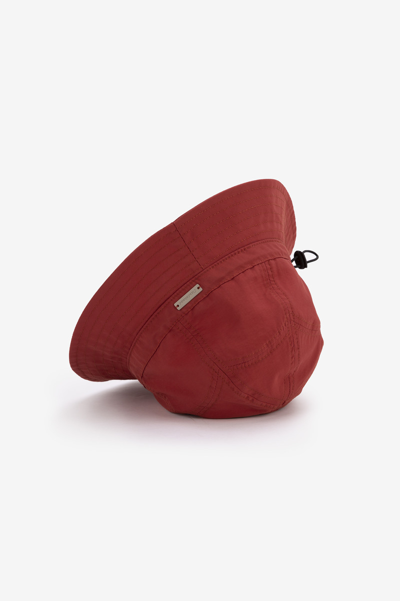 Military Fatigue Hat, unisex(red)-3