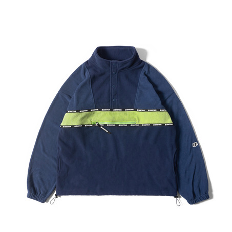 FLEECE TURTLE-NECK PULLOVER SWEATER-2