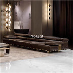 1800usd Prodgf 1Pcs A Set Living Room ins big space Minshuku three people seat Sofa