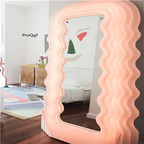 800usd Prodgf 1Pcs A Set ins Romantic artist like Fashion Wave Mirror