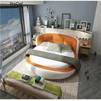 399usd Prodgf 1Pcs A Set ins Leather Soft Comfortable Bedroom Bed