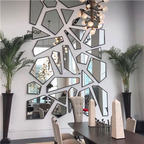 1500usd Prodgf 1Pcs A Set ins Creative Yours Wall Mirror