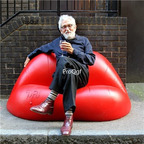 500usd Prodgf 1Pcs A Set ins Fantastic Boss Brilliant red lip sofa