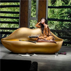 800usd Ngryise 1Pcs A Set Romantic ins Dreamy Castle Brilliant Lip Sofa