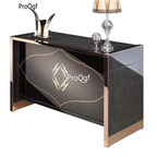 1300usd Prodgf 1Pcs A Set Nordic style Wooden Boss Office Leisure Table