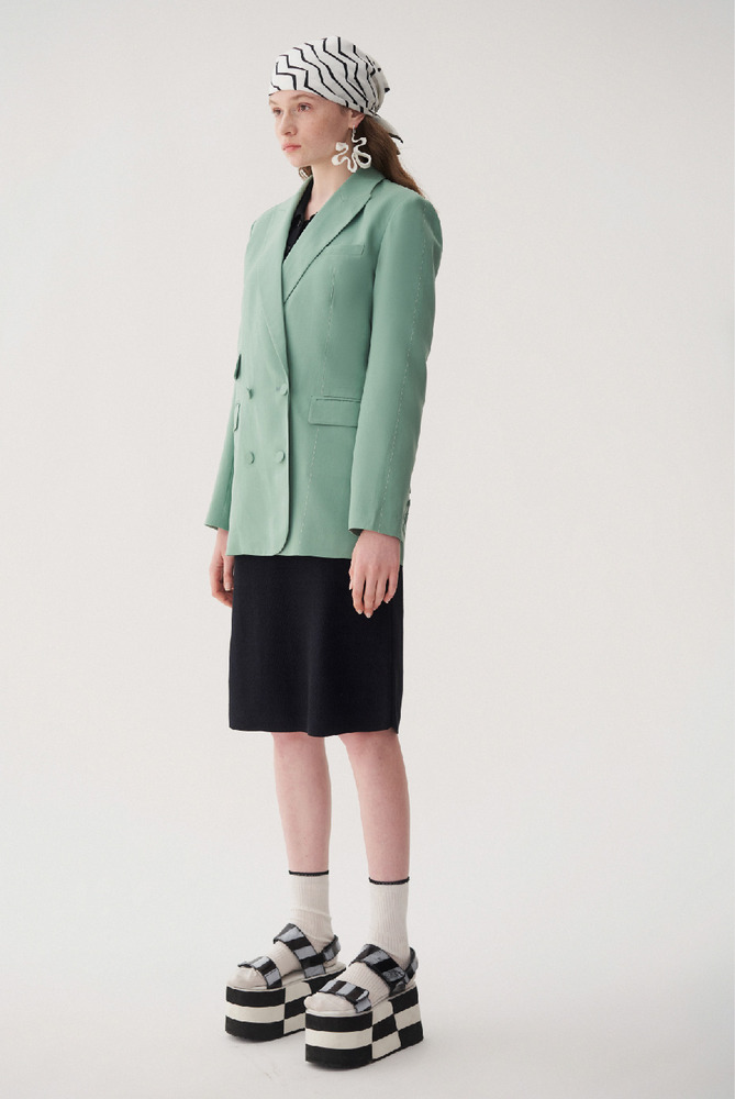 不对称解构吊带连衣裙