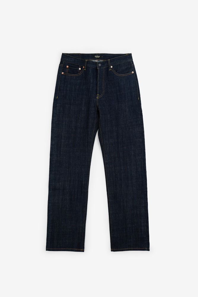 11.7oz Kojima Selvedge Raw Denim - Man Straight Fit Jeans