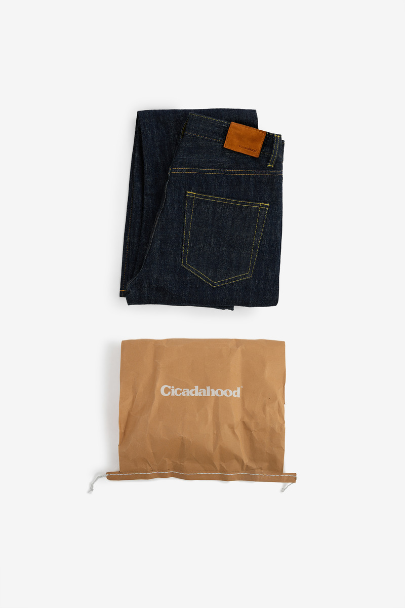 11.7oz Kojima Selvedge Raw Denim - Man Straight Fit Jeans-4