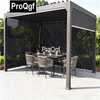 3999usd Prodgf 1Pcs A Set Waterproof Electric ALuminum Outdoor Garden Tent