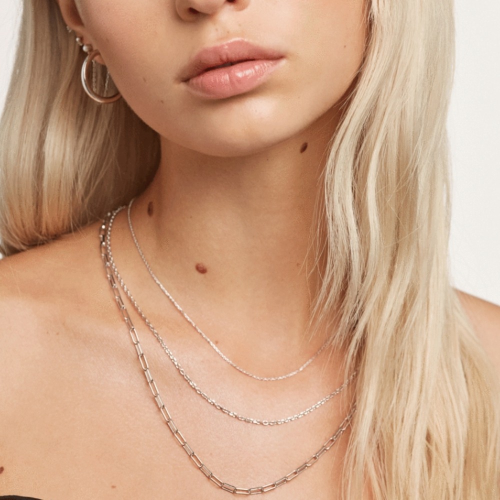 西班牙进口Pd Paola Essential Gold镀金项链925银欧美小众 首饰