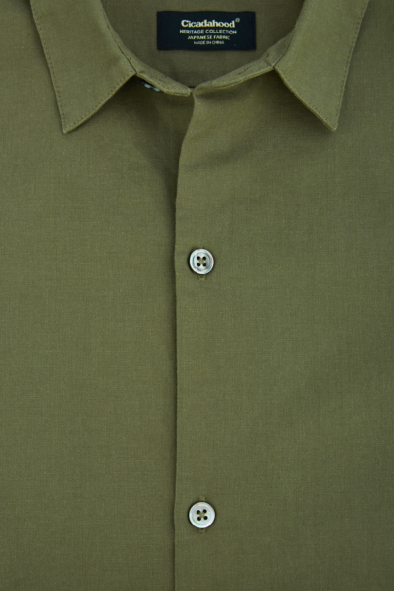 Japanese Cotton Poplin Anti-sweat Double Pocket shirt, Unisex-3
