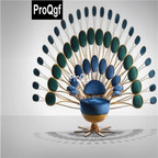 1000usd QGF 1Pcs A Set Prodgf Peacock shape home Chair