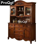 600usd QGF 1Pcs A Set Prodgf ins Solid Wood Home Kitchen Cabinet