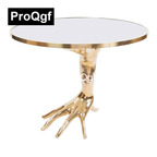 500usd QGF 1Pcs A Set Hand Shape ins Fashion Tea Table