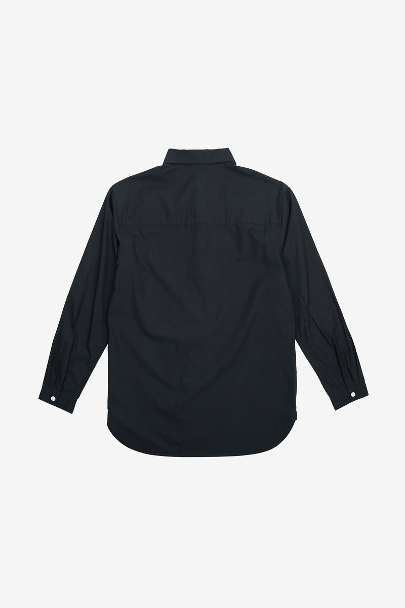 Japanese Cotton Typewriter Cloth Cutaway Collar Jacket, Unisex-5