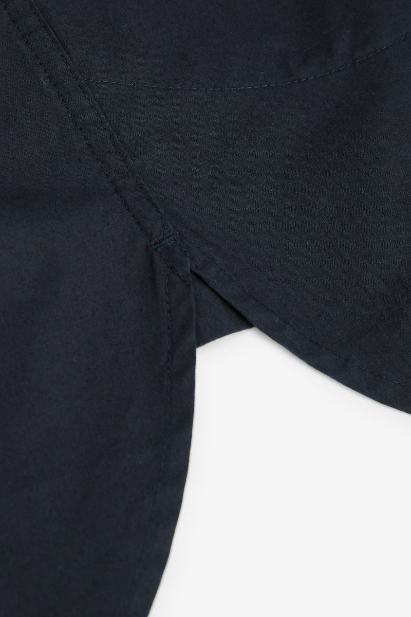 Japanese Cotton Typewriter Cloth Cutaway Collar Jacket, Unisex-4