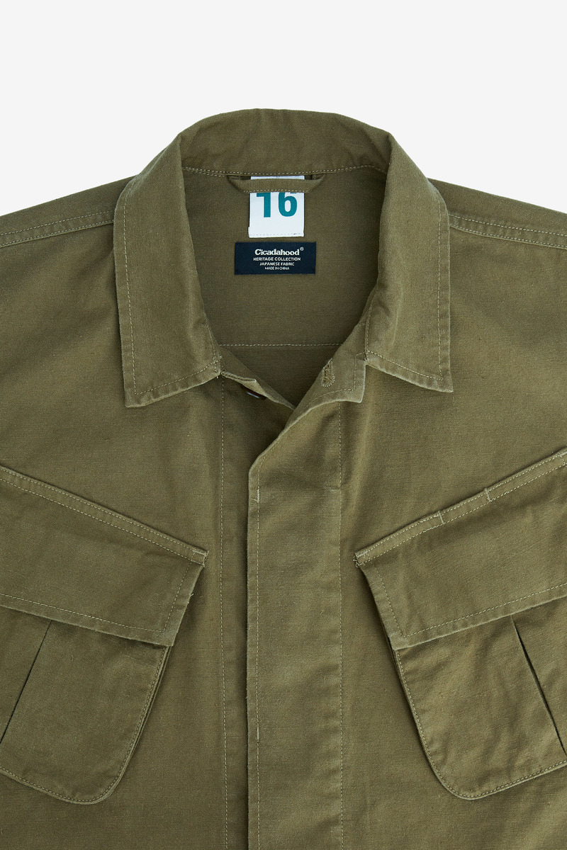 1967 US Army Fatigue Jungle Military Jacket, Unisex-2