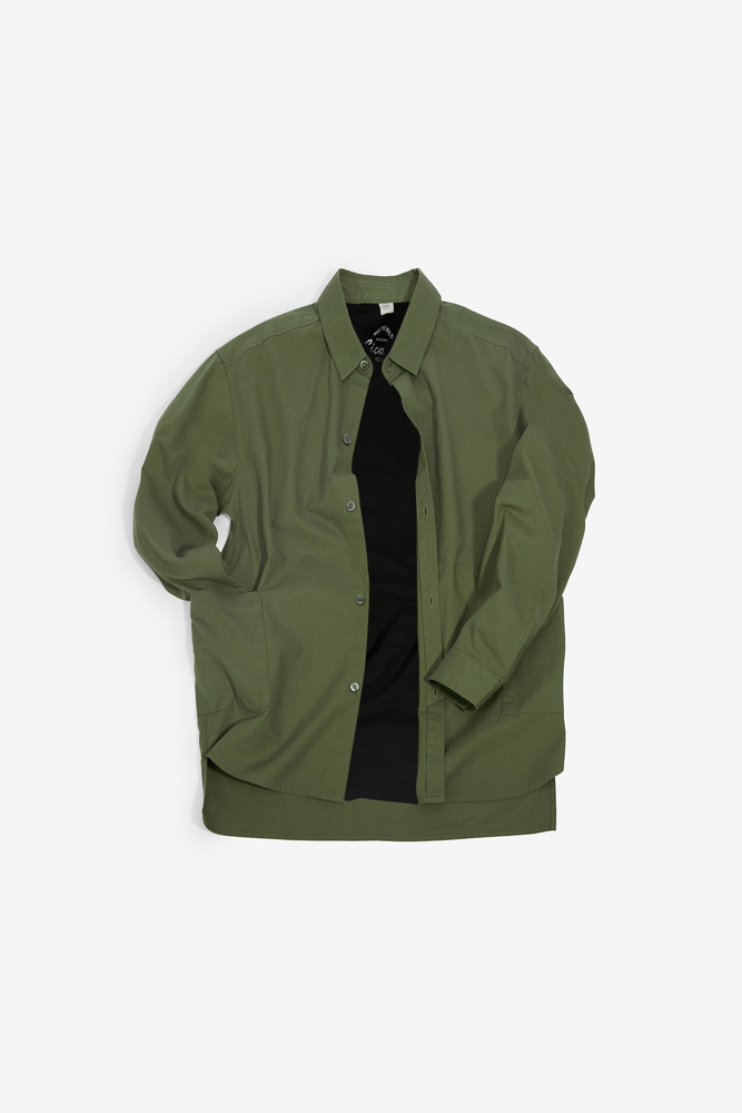 Japanese Cotton Poplin Anti-sweat Double Pocket shirt, Unisex