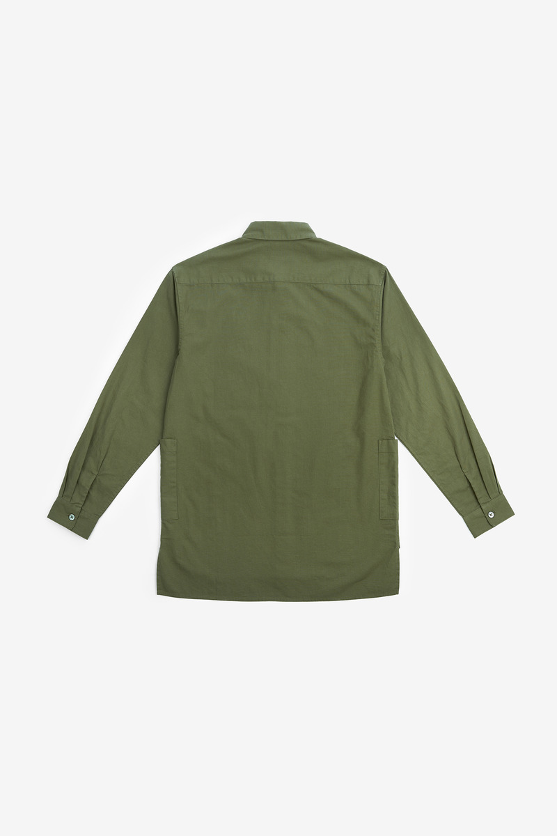 Japanese Cotton Poplin Anti-sweat Double Pocket shirt, Unisex-5