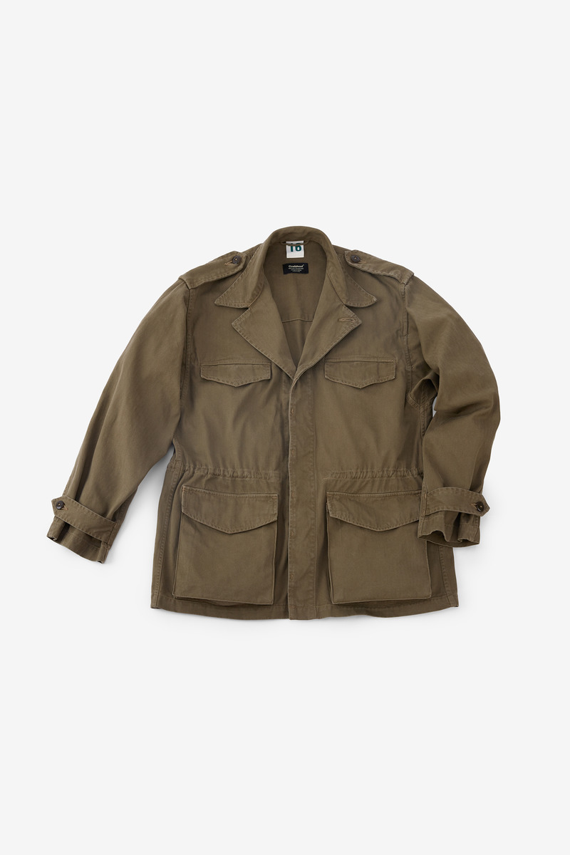 Japanese Herringbone Twill French Army M-47 Field Jacket,Unisex
